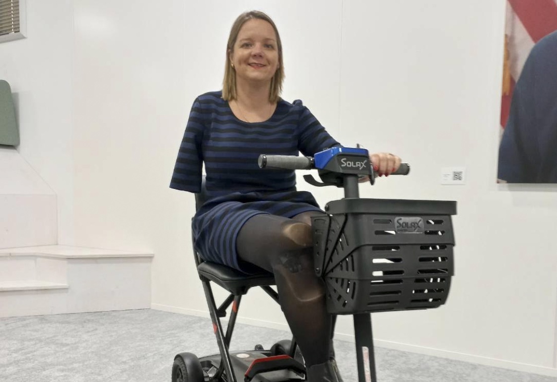 Ludivine Munos - scooter Ergo SL- ErgoConcept vignette Ludivine Munos - scooter Ergo SL- ErgoConcept vignette
